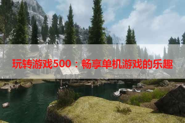 玩转游戏500：畅享单机游戏的乐趣