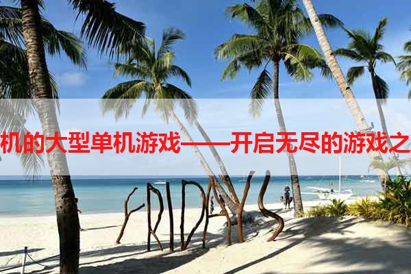 联机的大型单机游戏——开启无尽的游戏之旅