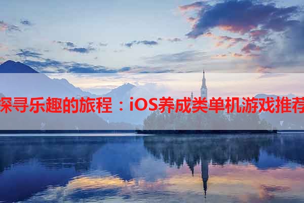 探寻乐趣的旅程：iOS养成类单机游戏推荐