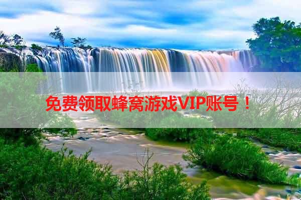 免费领取蜂窝游戏VIP账号！