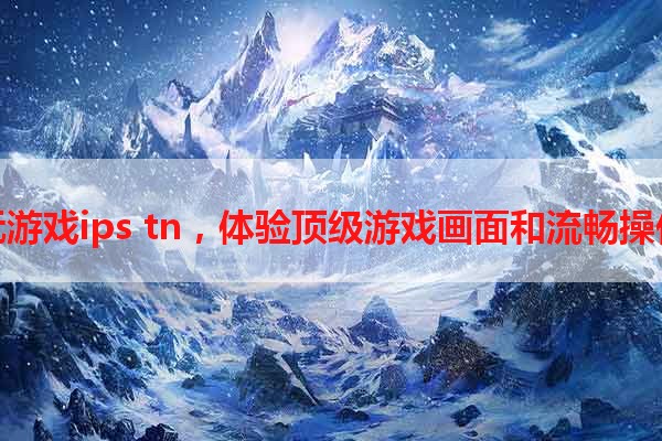 玩游戏ips tn，体验顶级游戏画面和流畅操作