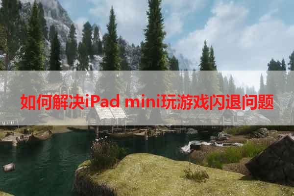 如何解决iPad mini玩游戏闪退问题