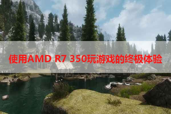 使用AMD R7 350玩游戏的终极体验