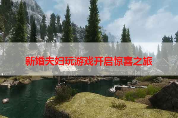 新婚夫妇玩游戏开启惊喜之旅