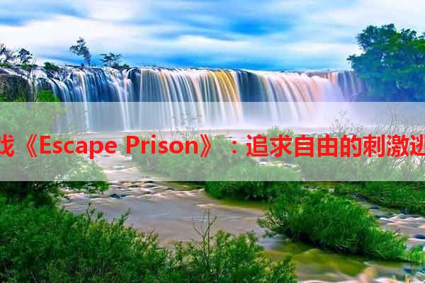 手机游戏《Escape Prison》：追求自由的刺激逃狱之旅